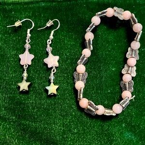 Bracelet and earring set